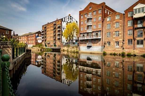 Visit Leeds- image of the river aire